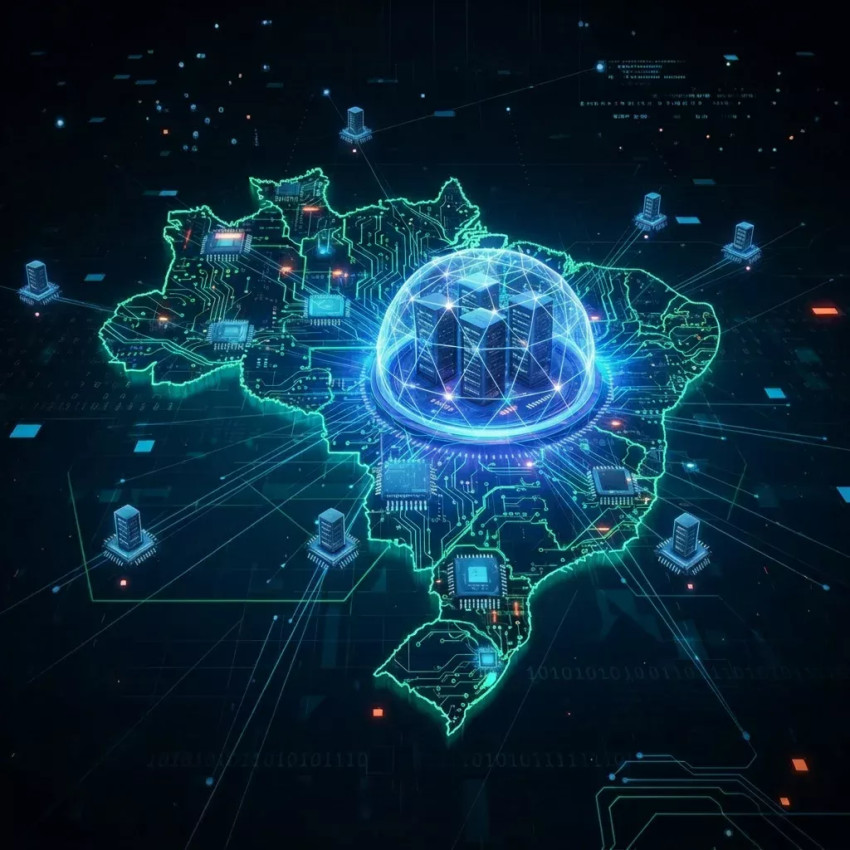 Brasil procura melhorar sua posição na disputa global por investimentos em data centers e IA, com mudanças tributárias